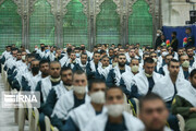 امام خمینی کی 33 ویں برسی کی مناسبت سے تقریب کے انعقاد کے مناظر
