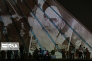 Video mapping on Azadi Tower to mark late Imam Khomeini