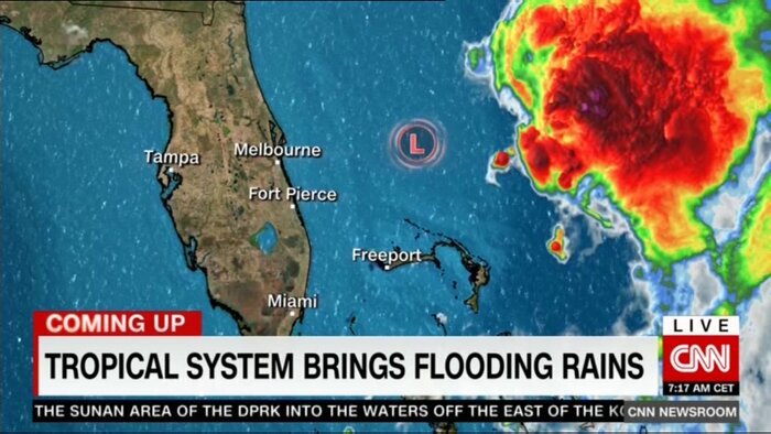 توفان در کوبا؛ یک کشته همراه با خاموشی برق ۵۰ هزار مشترک