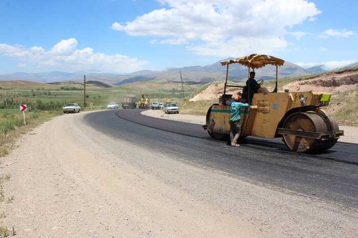 شاخص راه روستایی آسفالته خلخال پایین‌تر از استانی و کشوری است 