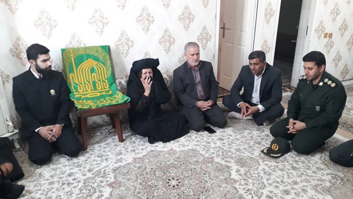 کاروان خدام رضوی وارد گیلانغرب شد