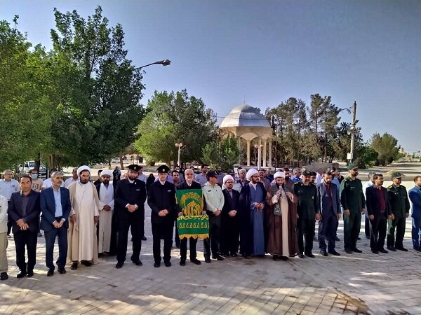 کاروان زیرسایه خورشید به ابرکوه رسید