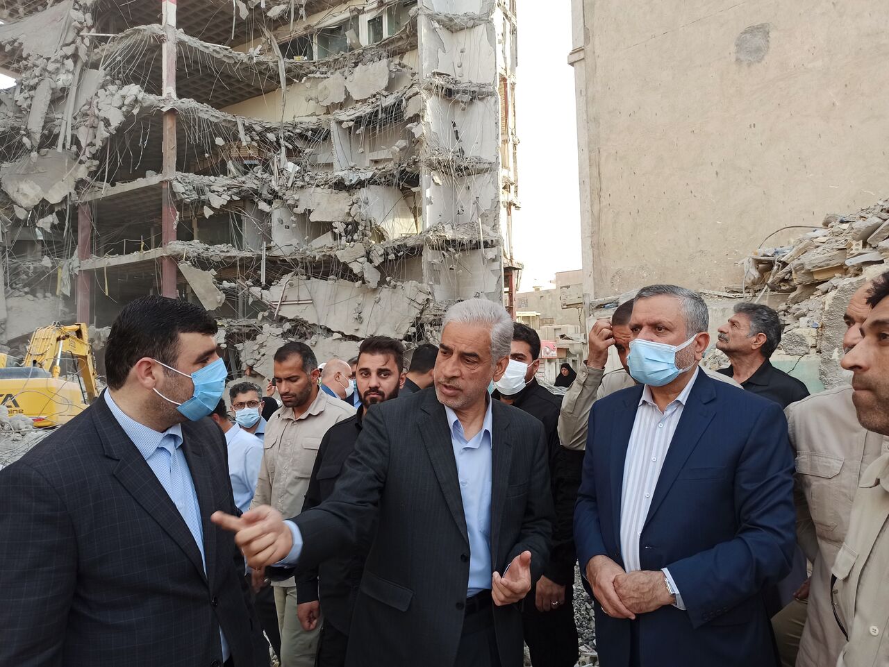 معاون اجرایی رییس جمهور: بقایای متروپل پس از عملیات آواربرداری تخریب می‌شود