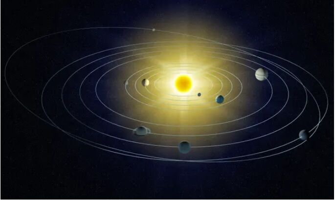 پنج سیاره منظومه شمسی برای مشاهده از زمین به خط می‌شوند