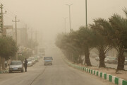 کیفیت هوای شهرستان زیرکوه در وضعیت خطرناک قرار گرفت