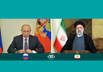 Le président Raïssi s’entretient au téléphone avec Vladimir Poutine
