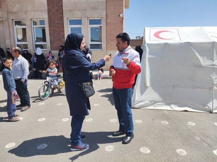 میزبانی «باغ معروف» از کاروان سلامت در هفته کرامت