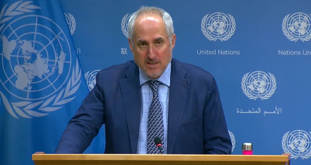 سخنگوی سازمان ملل : گوترش از اجازه خروج باقر نمازی از ایران تشکر کرده است 