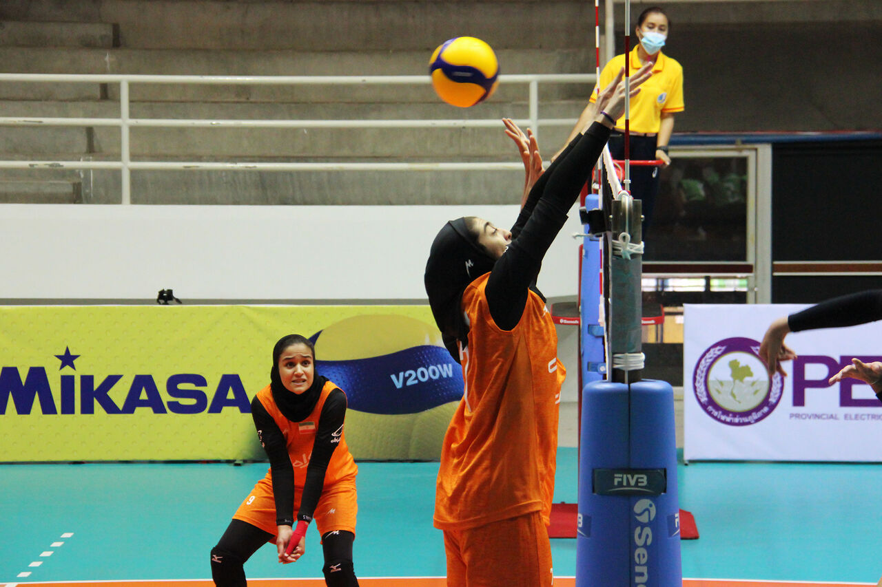 والیبال نوجوانان آسیا؛ شکست دختران ایران برابر میزبان