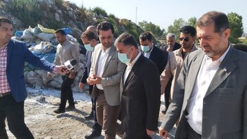 استاندار مازندران: مرکز دفن زباله فریدونکنار برای همیشه تعطیل می‌شود