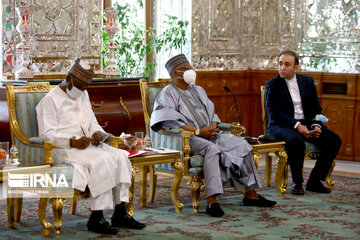 En image, les rencontre du ministre nigérian des Affaires étrangères en Iran