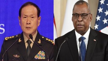 وزرای دفاع چین و آمریکا در سنگاپور دیدار و گفت و گو کردند