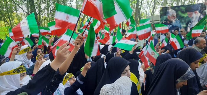 سرود سلام فرمانده در منطقه نمونه گردشگری بولاخلار نیر طنینانداز شد