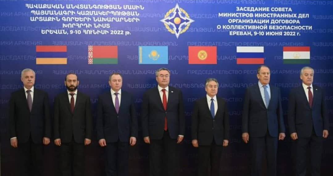 نشست شورای وزیران خارجه سازمان پیمان امنیت جمعی در ایروان آغاز به کار کرد