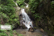 Kaboudwal ; la seule cascade moussue en Iran