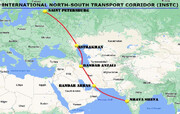 ایران عملیات آزمایشی حمل کالا از کریدور شمال-جنوب را آغاز کرد