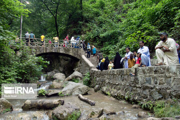 Kaboudwal ; la seule cascade moussue en Iran