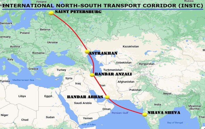 کریدور شمال-جنوب؛ مسکو-تهران- دهلی همکاری‌ها را افزایش می‌دهند