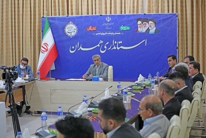 استاندار همدان بر تقویت مراودات تجاری و بازرگانی استان با اقلیم کردستان تاکید کرد