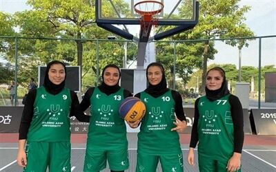 دانشجویان دختر ایرانی؛ نماینده آسیا در لیگ جهانی بسکتبال 3 نفره