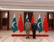 سفر هیات بلندپایه نیروهای مسلح پاکستان به چین برای رایزنی‌های دفاعی و منطقه‌ای