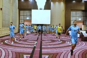تمرین سبک و مُفرح شاگردان اسکوچیچ قبل از بازی با الجزایر