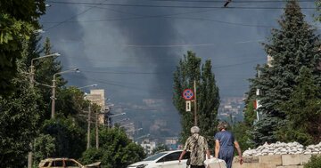 انفجار مهیب در کارخانه شیمیایی اوکراین 