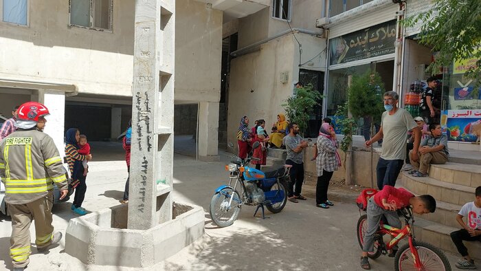 دستور تخلیه یک مجتمع مسکونی در پاکدشت صادر شد