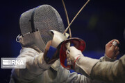 Iranian team third at Asian Fencing Championships 2022