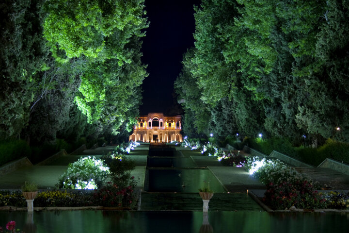 نمایی از باغ شازده ماهان