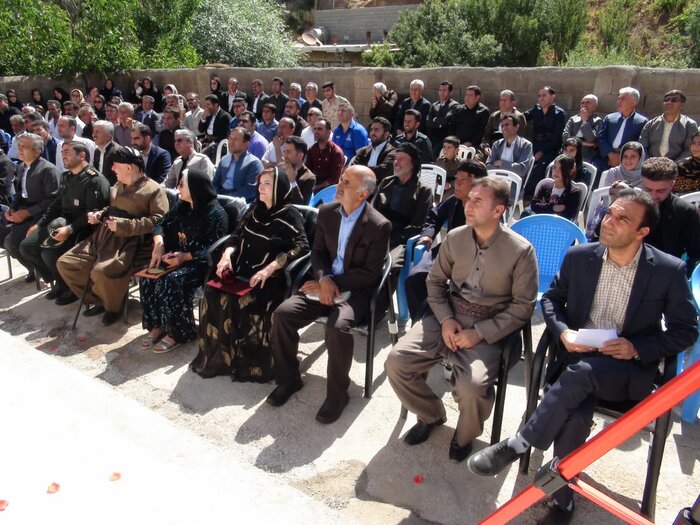 مدرسه ۳ کلاسه «علیآباد کهنه» جوانرود با مشارکت خیرین به بهرهبرداری رسید