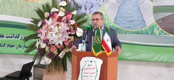 ۳۸ طرح کشاورزی در مازندران به بهرهبرداری رسید