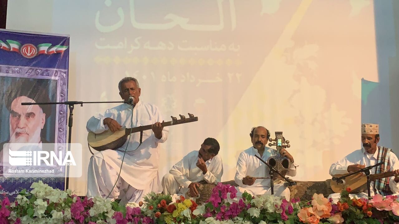 جشنواره موسیقی حماسی "الحان" در چابهار برگزار شد