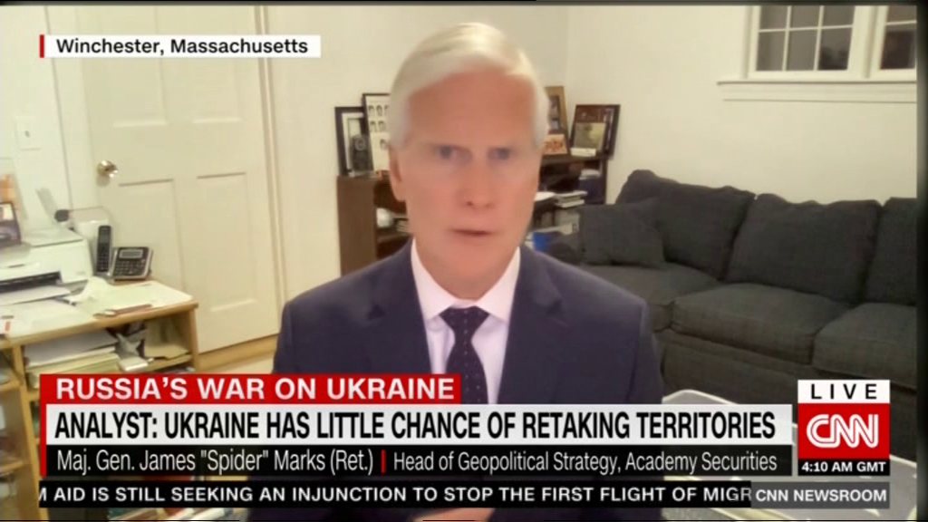 تحلیلگر سی ان ان: اوکراین شانسی برای بازپسگیری قلمرو خود از روسیه ندارد