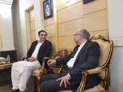 El ministro de Exteriores de Paquistán llega a Teherán