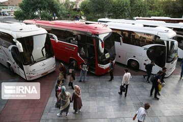 تأخیرهای ناوگان اتوبوسرانی بین شهری در فارس رصد می‌شود
