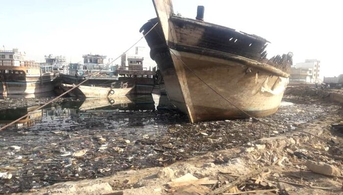 خور گناوه کانون آلودگی زیست محیطی