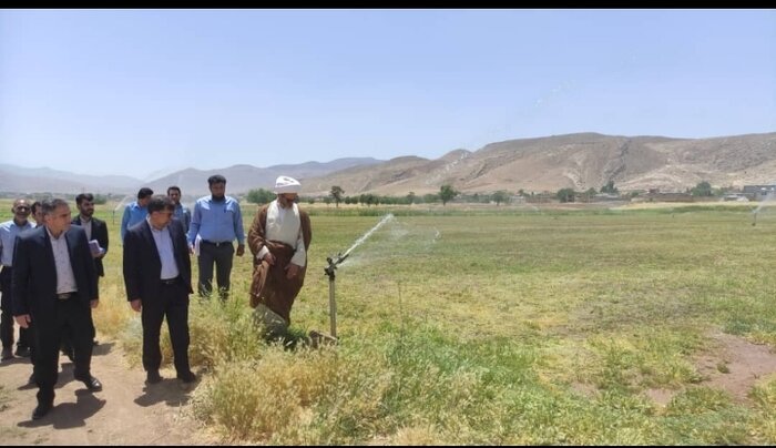 چهار طرح کشاورزی در شهرستان خانمیرزا بهرهبرداری شد