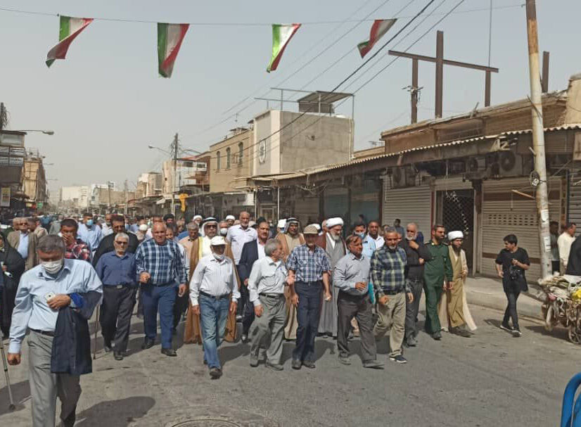 پیکر نماینده اسبق آبادان در مجلس شورای اسلامی تشییع و به خاک سپرده شد