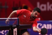 چهارمین شکست تیم تنیس روی میز مردان ایران در پیکارهای جهانی