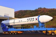 موشک فضایی "نوری" کره جنوبی در سکوی پرتاب قرار گرفت