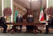 ایران اور ترکمانستان کے درمیان باہمی تعاون کے 9 معاہدوں پر دستخط
