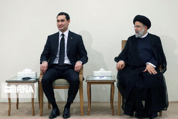 Supreme Leader receives Turkmen president