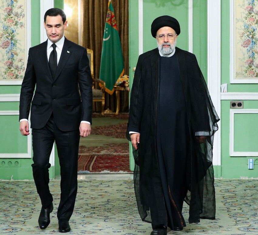 مراسم امضای ۹سند همکاری ایران و ترکمنستان