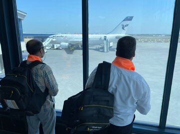 از سرگیری مجدد پروازها در فرودگاه مشهد/ احتمال یخ زدگی مجدد باند وجود دارد