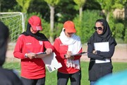 طرح استعدادیابی فوتبال دختران در اردبیل با شرکت ۸۰ فوتبالیست برگزار شد
