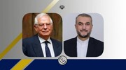 Amir Abdolahian y Borrell discuten la situación en torno a las negociaciones para levantar las sanciones contra Irán