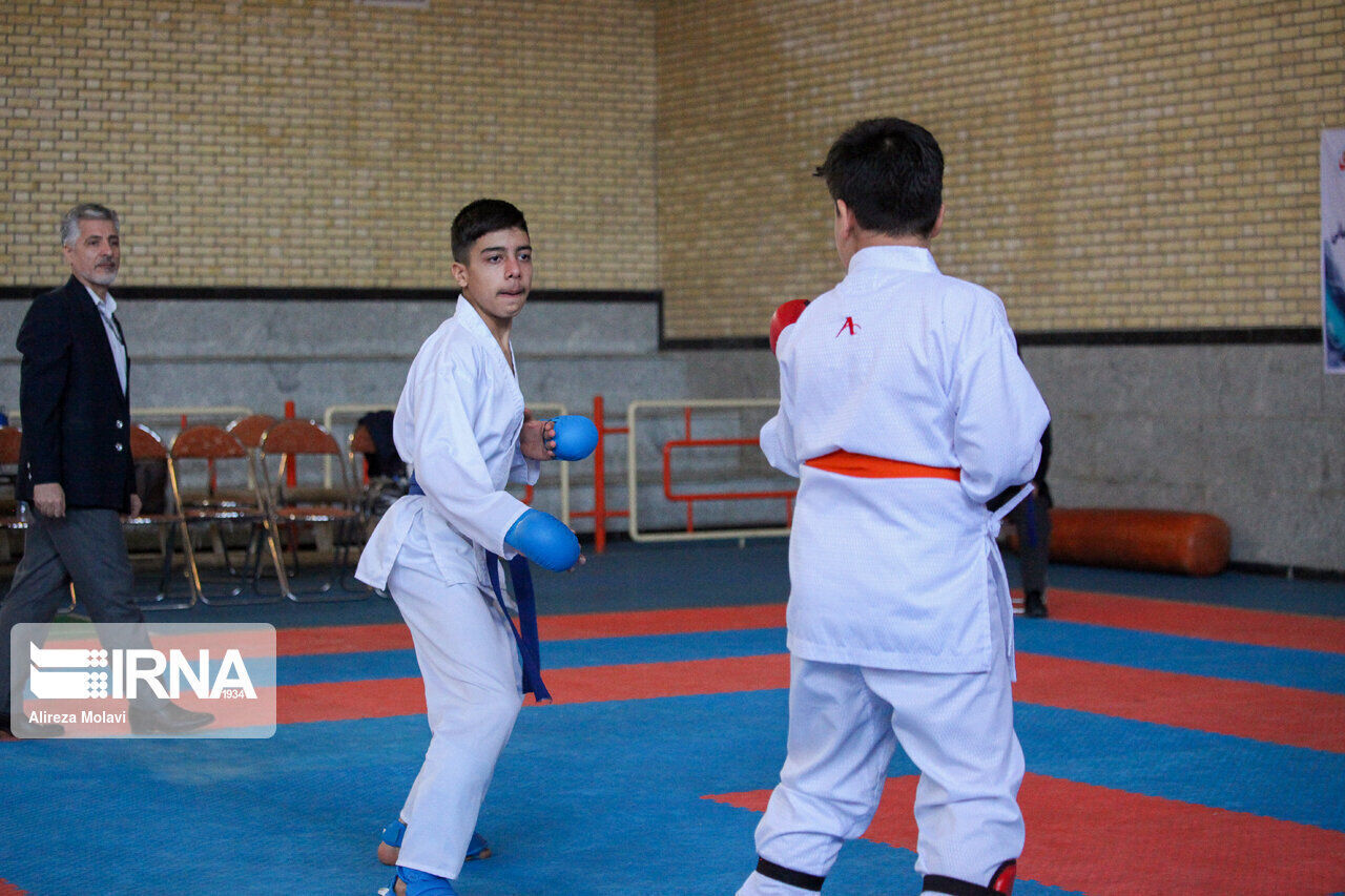 برترین‌های مسابقات کاراته نونهالان پسر استان یزد معرفی شدند 