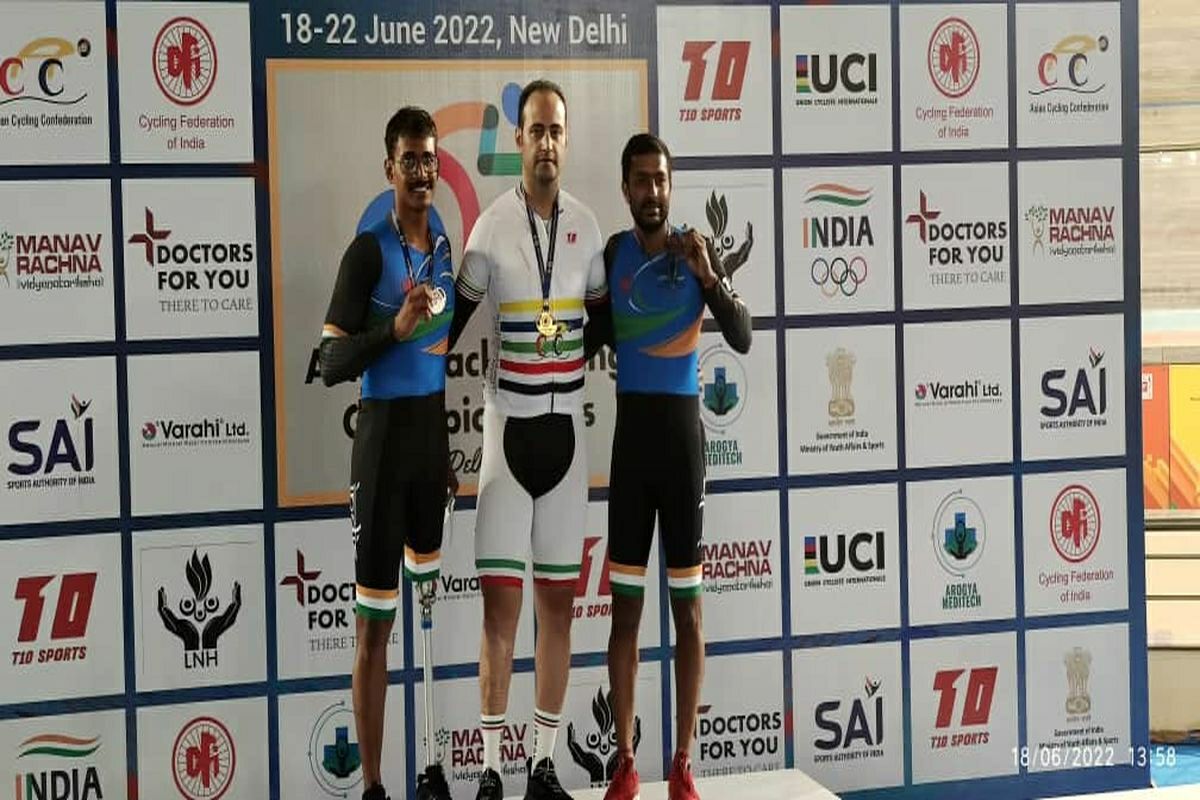 رکابزن لرستانی مدال طلای مسابقات پارا دوچرخه‌سواری هندوستان را کسب کرد