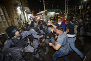 حمله شهرک‌نشینان صهیونیست به فلسطینیان در قدس اشغالی